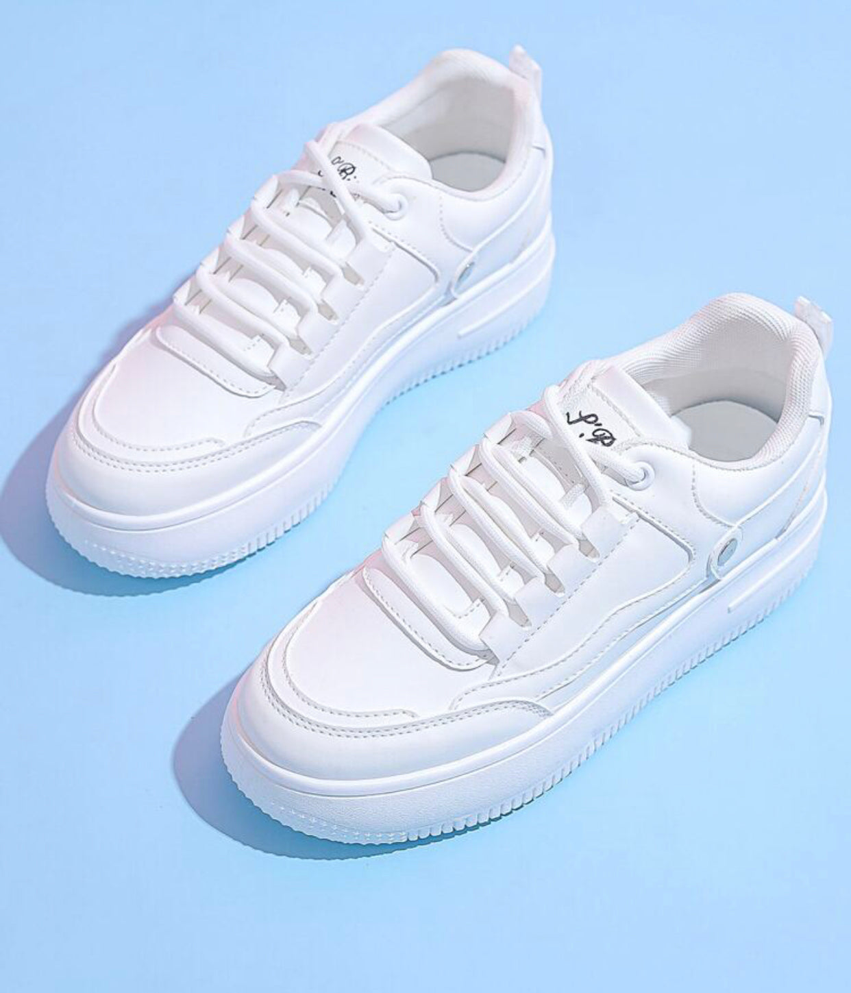 Minimalist lace up front skate shoes