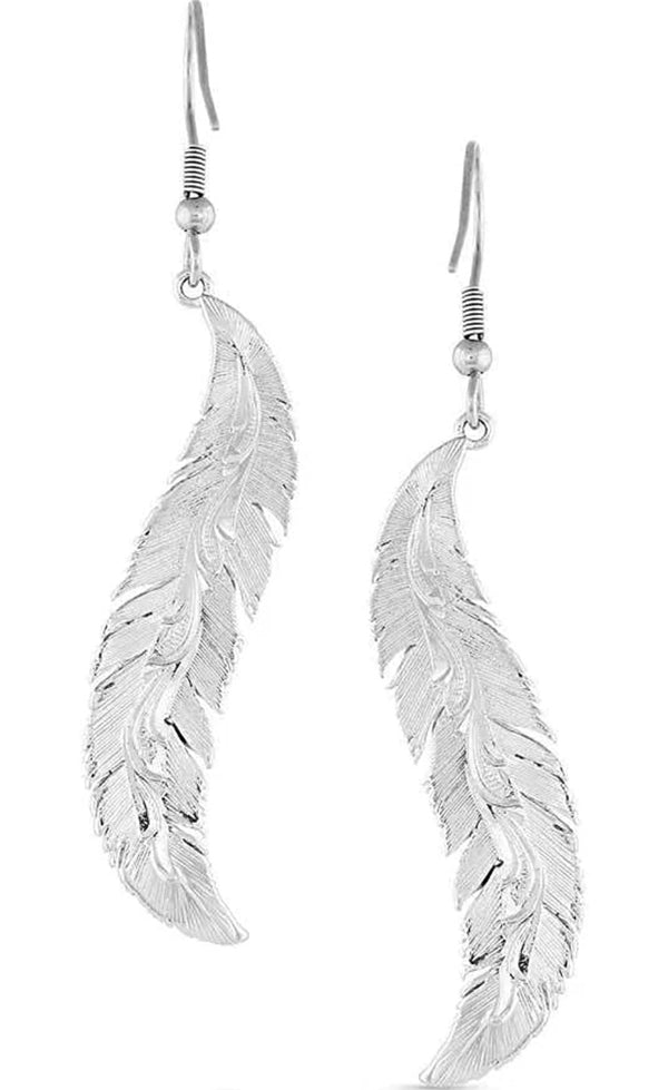 Western Lifestyle Feather Earrings