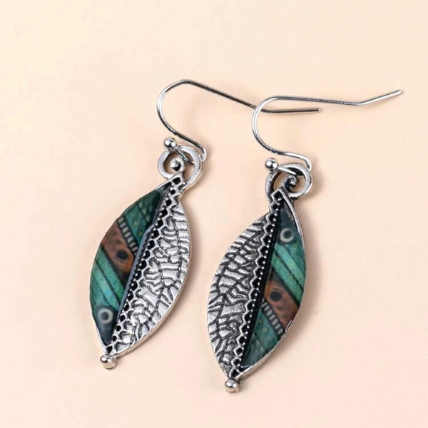 Forest like abstract decor dangle earrings - Christina’s unique boutique LLC