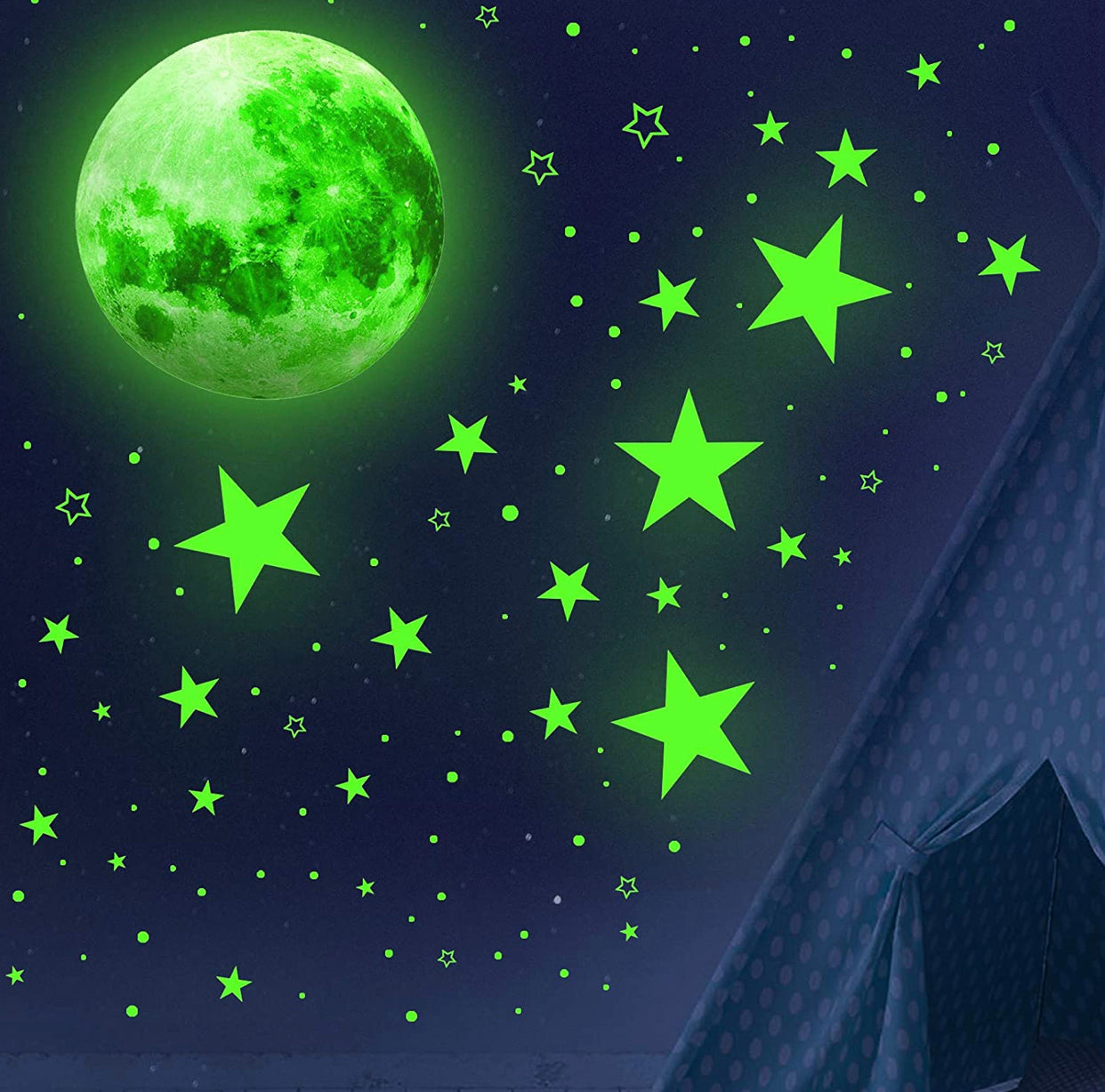 Glow in the dark stars for ceiling - Christina’s unique boutique LLC