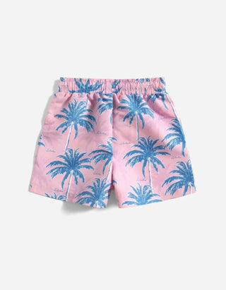 Boys Coconut Print Swim Shorts