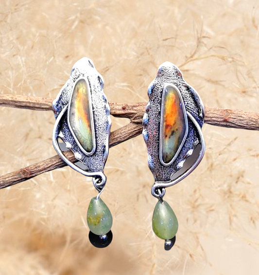 Vintage inspired drop earrings