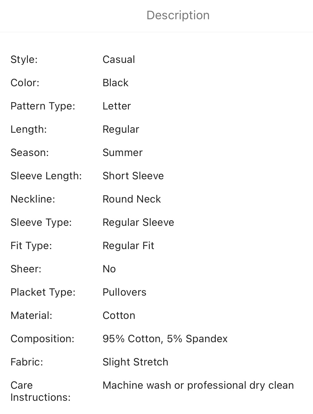 Men’s playing card print tee