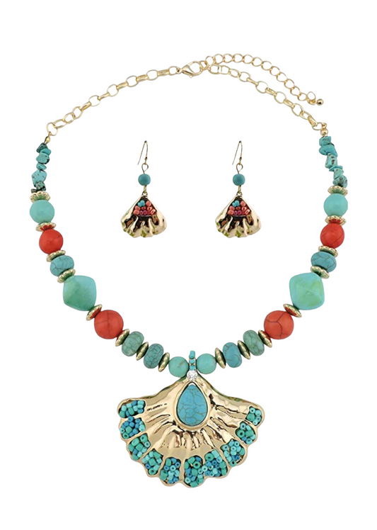 Layer Illusion Wire Statement Necklace