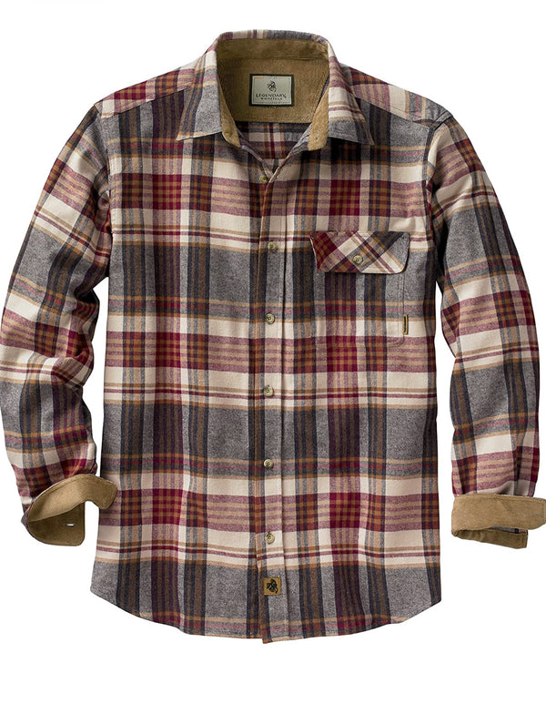 Legendary Whitetails Men's Buck Camp Flannel Shirt