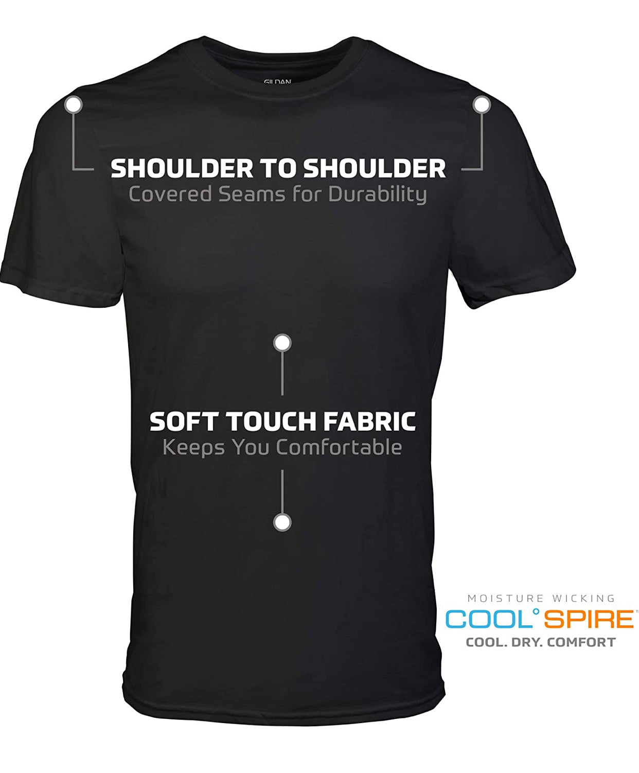 Men's Crew T-Shirts, Multipack