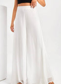 Tall high waist wide leg pants