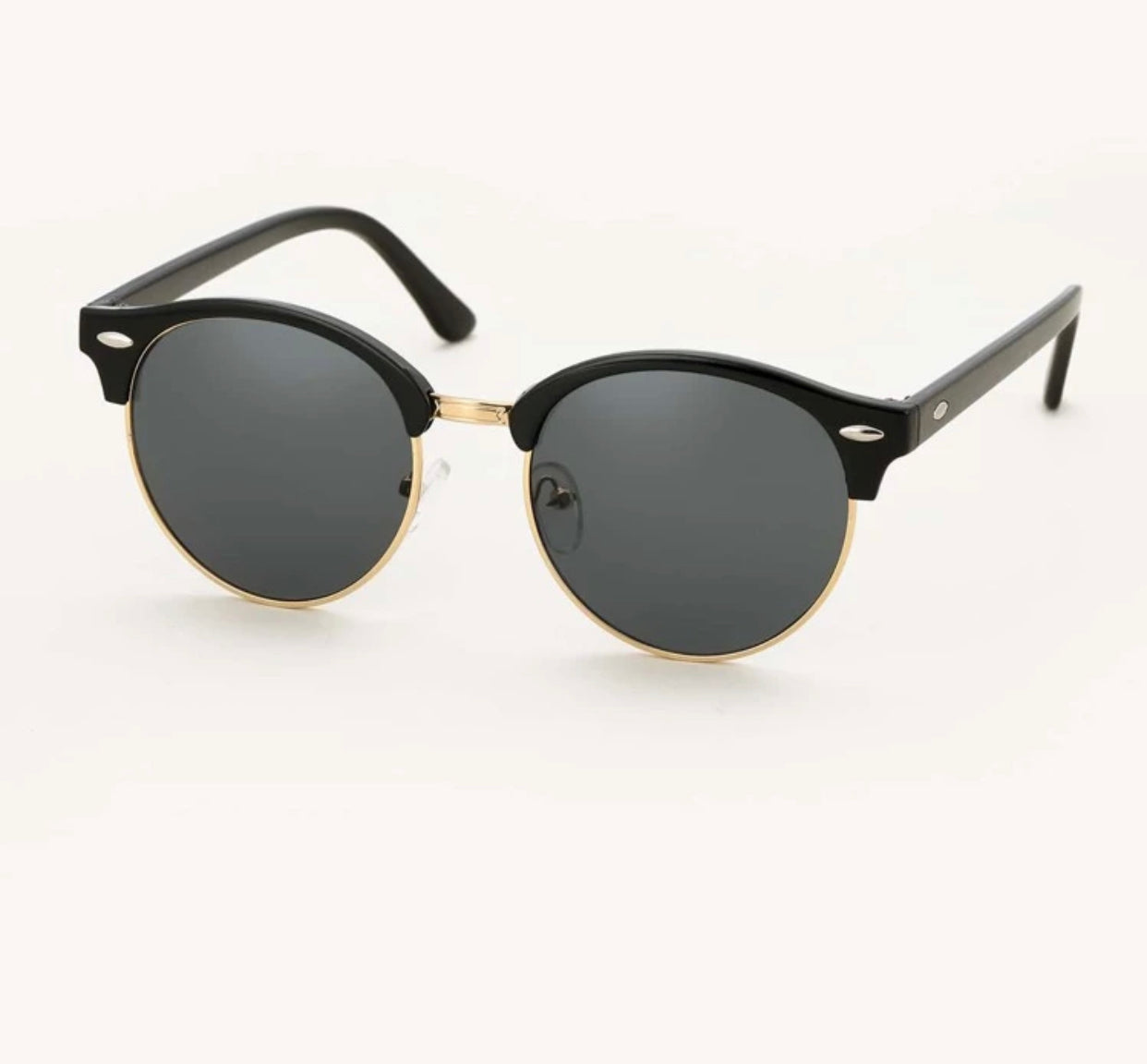 Men’s round frame sunglasses - Christina’s unique boutique LLC