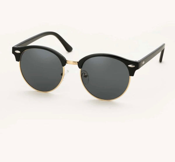 Men’s round frame sunglasses - Christina’s unique boutique LLC
