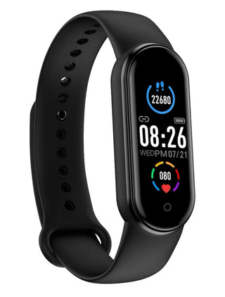 Blood pressure monitoring oval smart watch