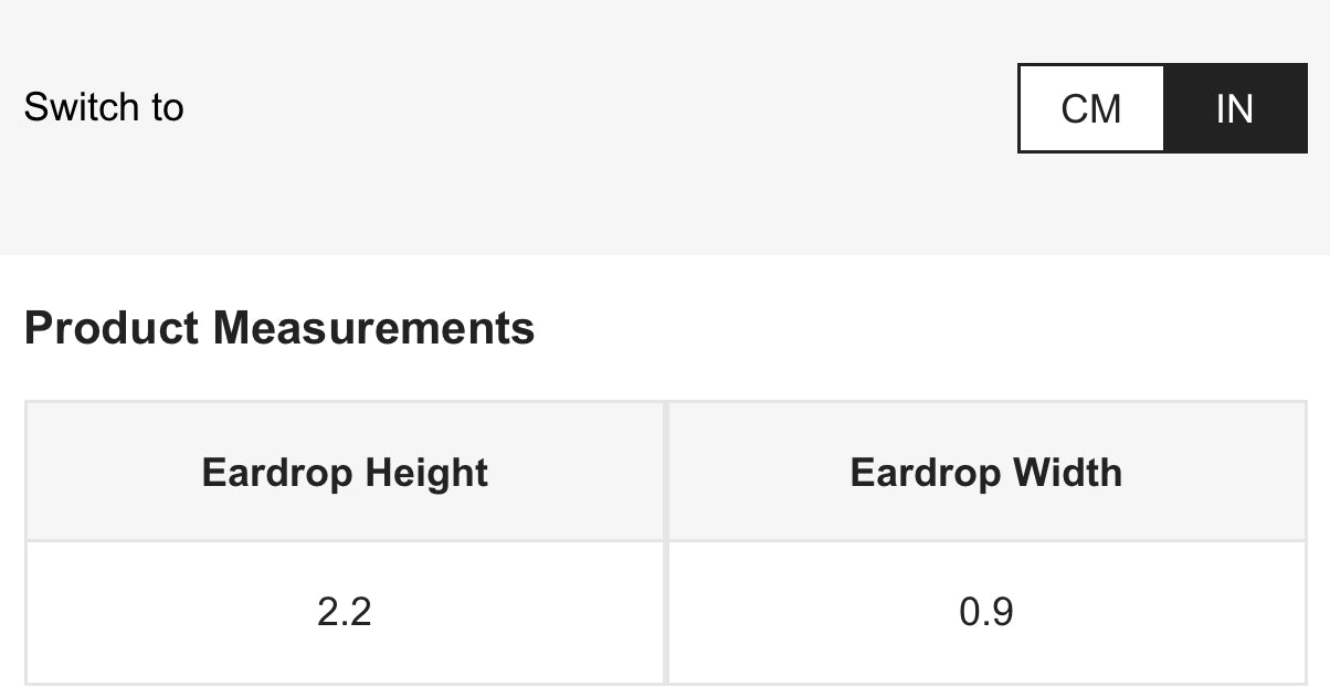 Rose decor drop earrings