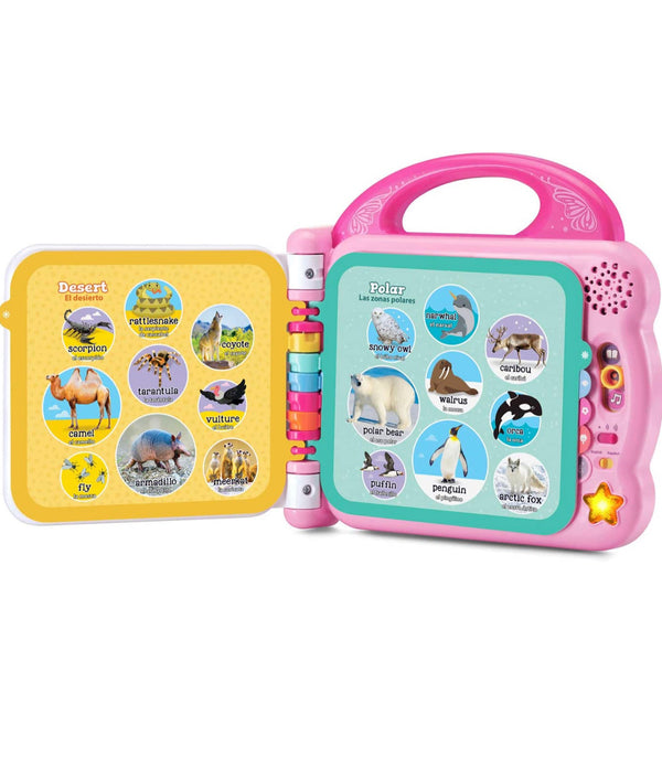 LeapFrog 100 Animals Book, Pink