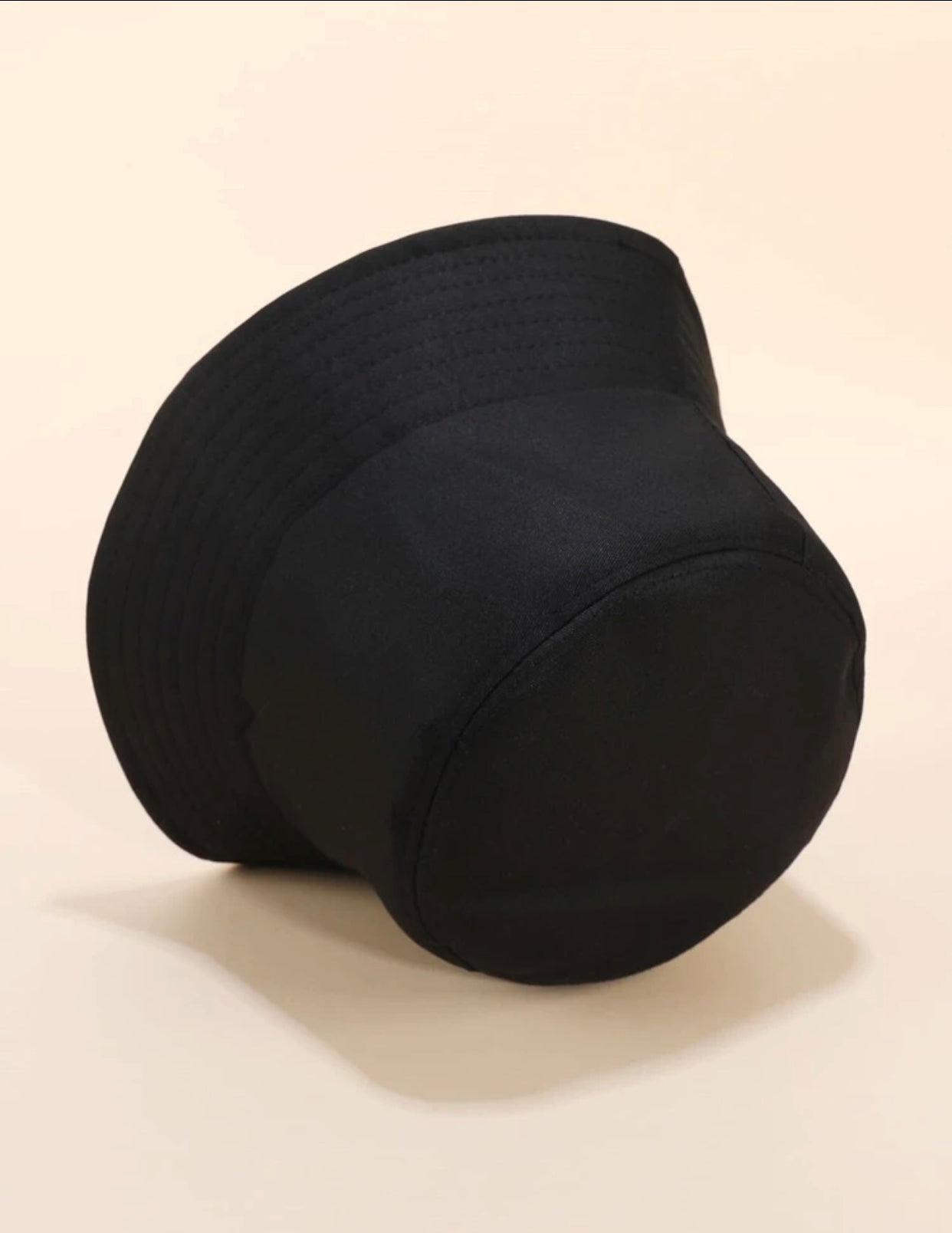 Unisex solid bucket hat