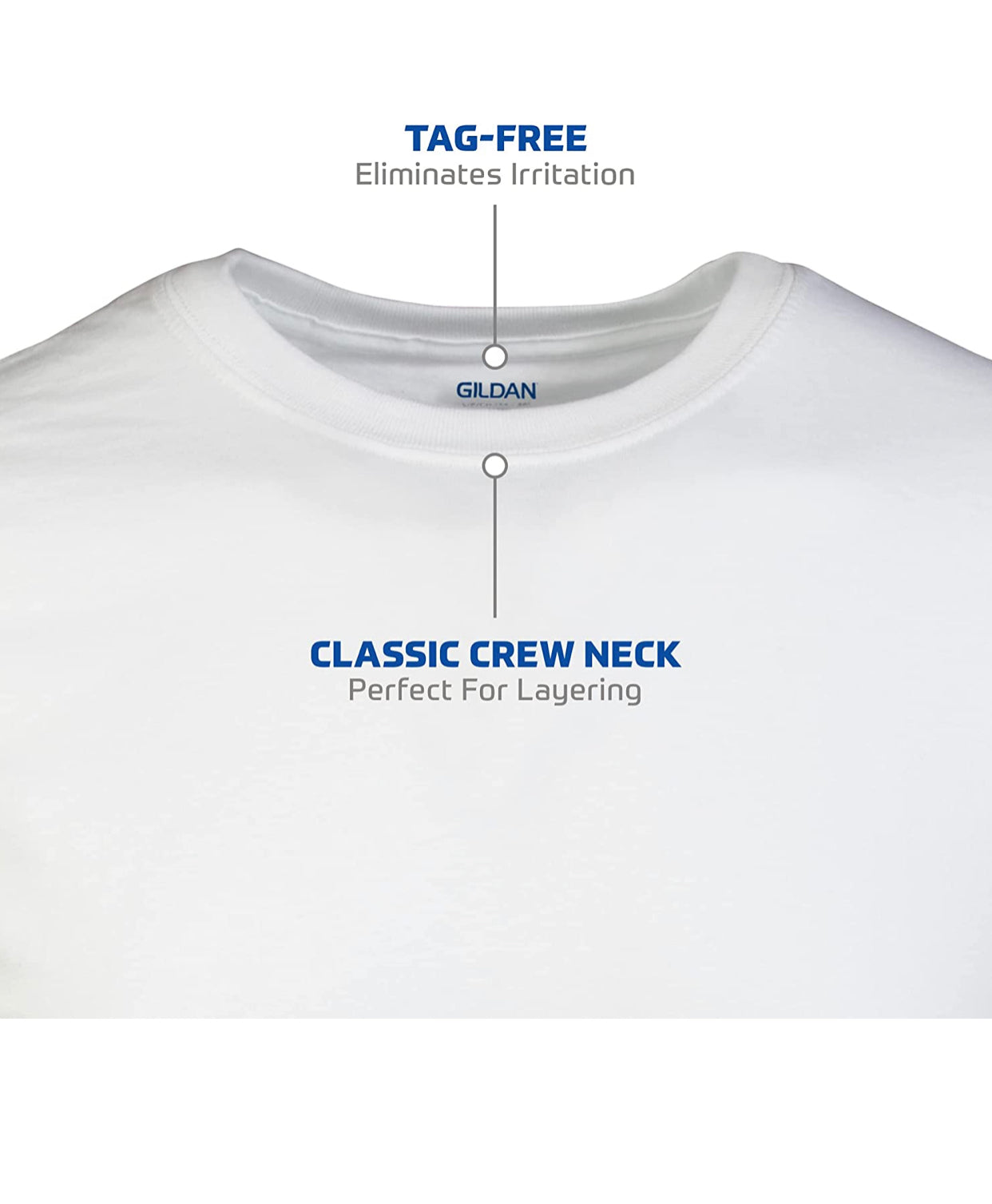 Gildan Men's Crew T-Shirts, Multipack, Style G1100