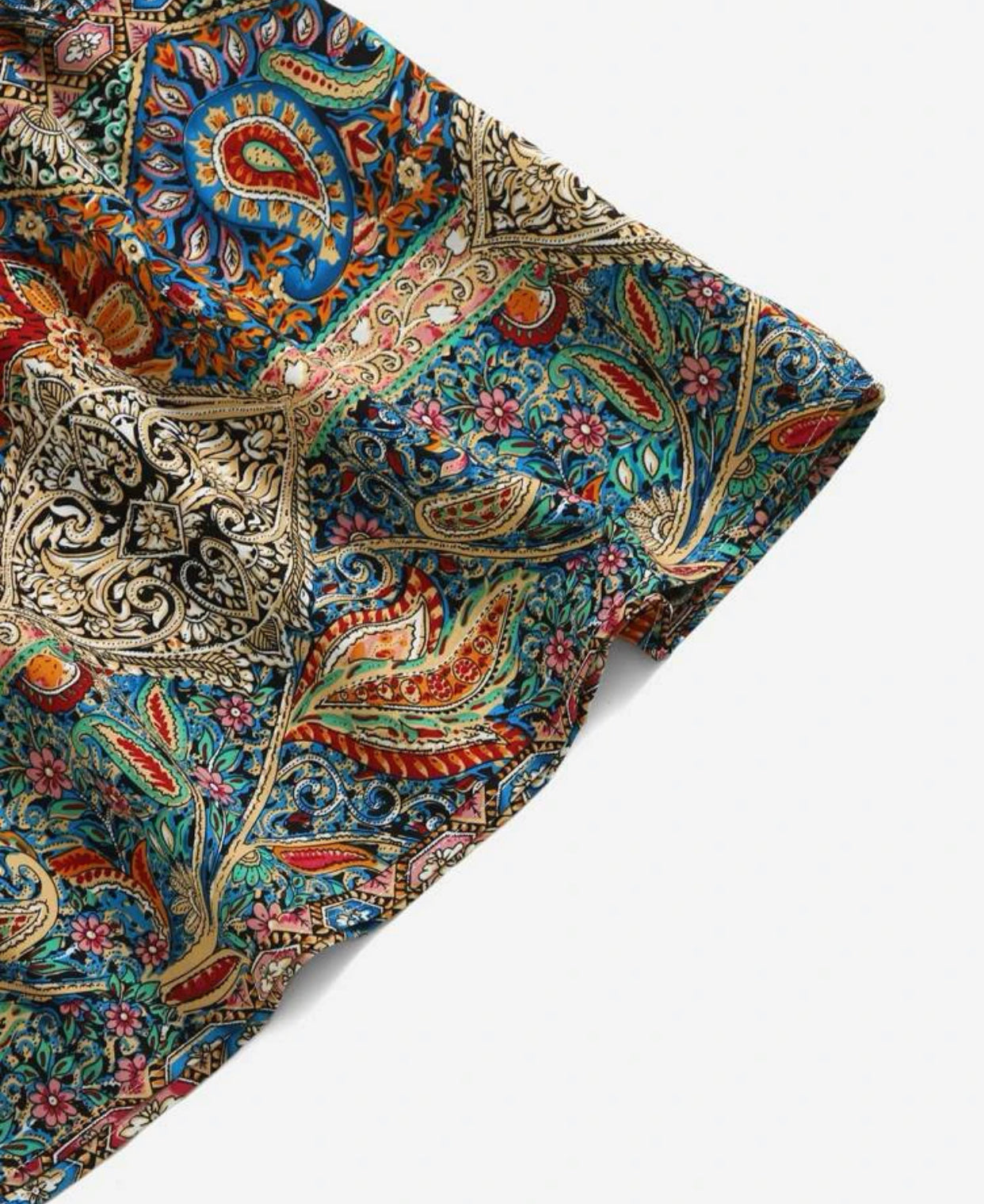 Toddler girls paisley print butterfly sleeve shirred dress