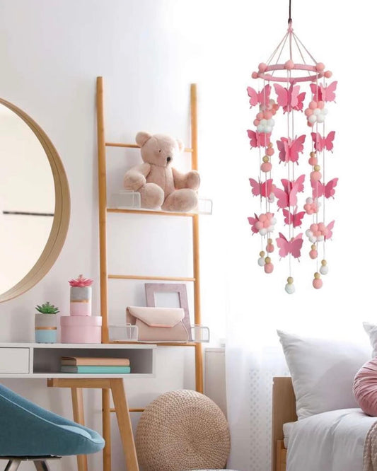 Kids butterfly wind chime