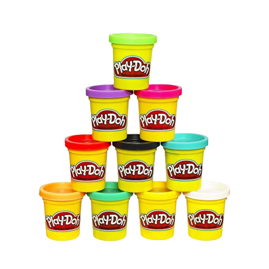 Play-Doh Modeling Compound 10-Pack Case of Colors, Non-Toxic, Assorted, 2 oz. Cans, Ages 2 and up, Multicolor