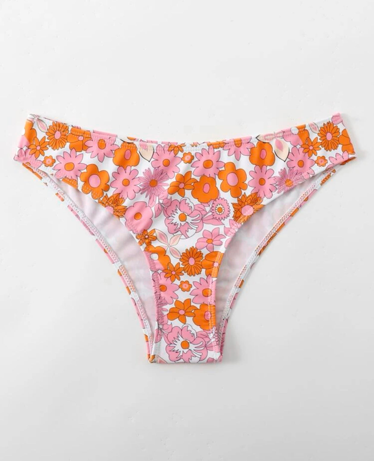 Random floral print bikini bottom