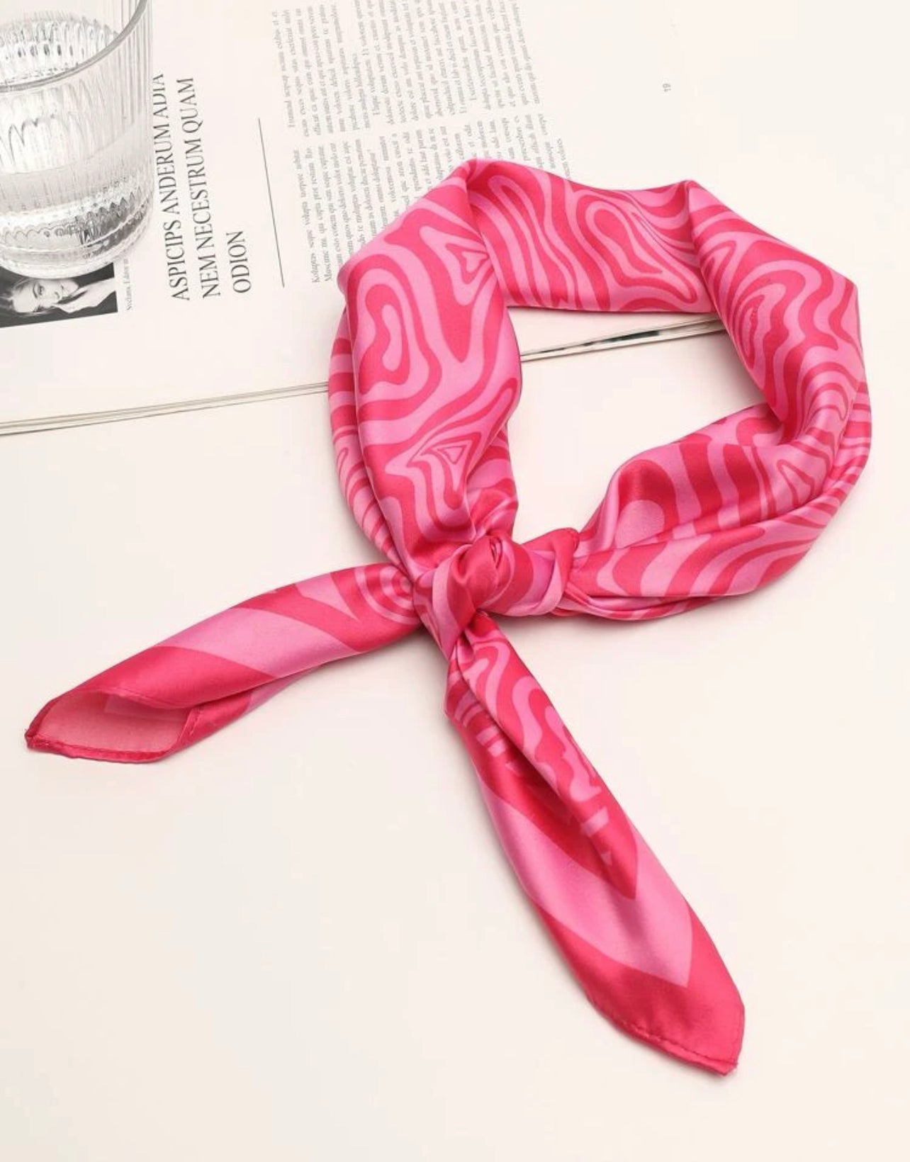 Geometric Print Bandana