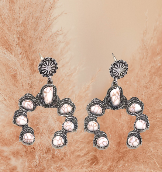 Stunning southwestern inspired drop earrings
