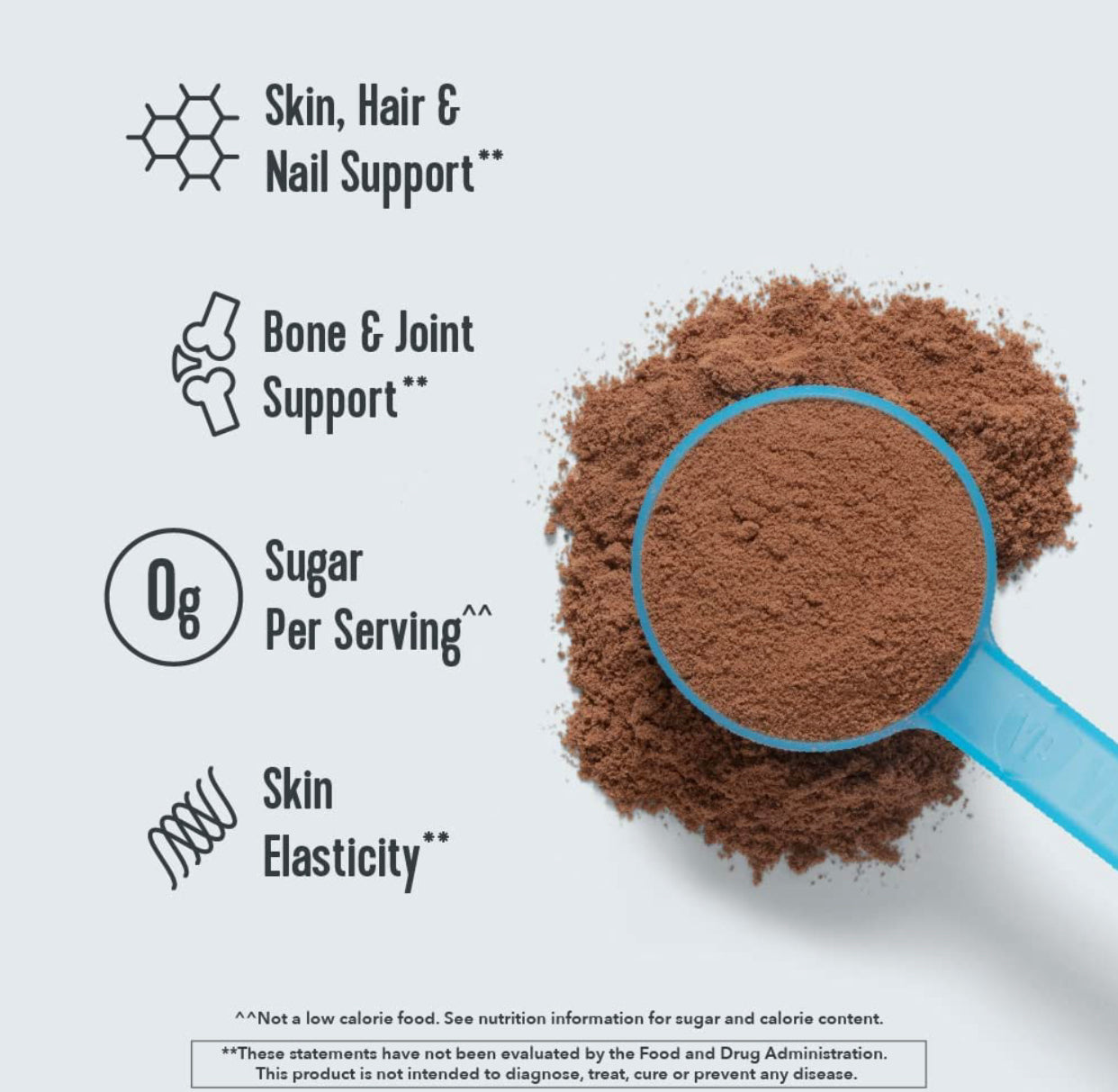 Collagen Peptides Powder, 13.5 oz, Pack of 1