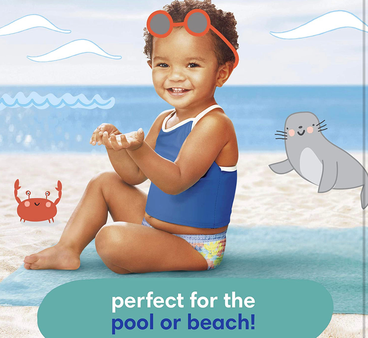 Pampers Splashers Swim Diapers Size S 20 Count