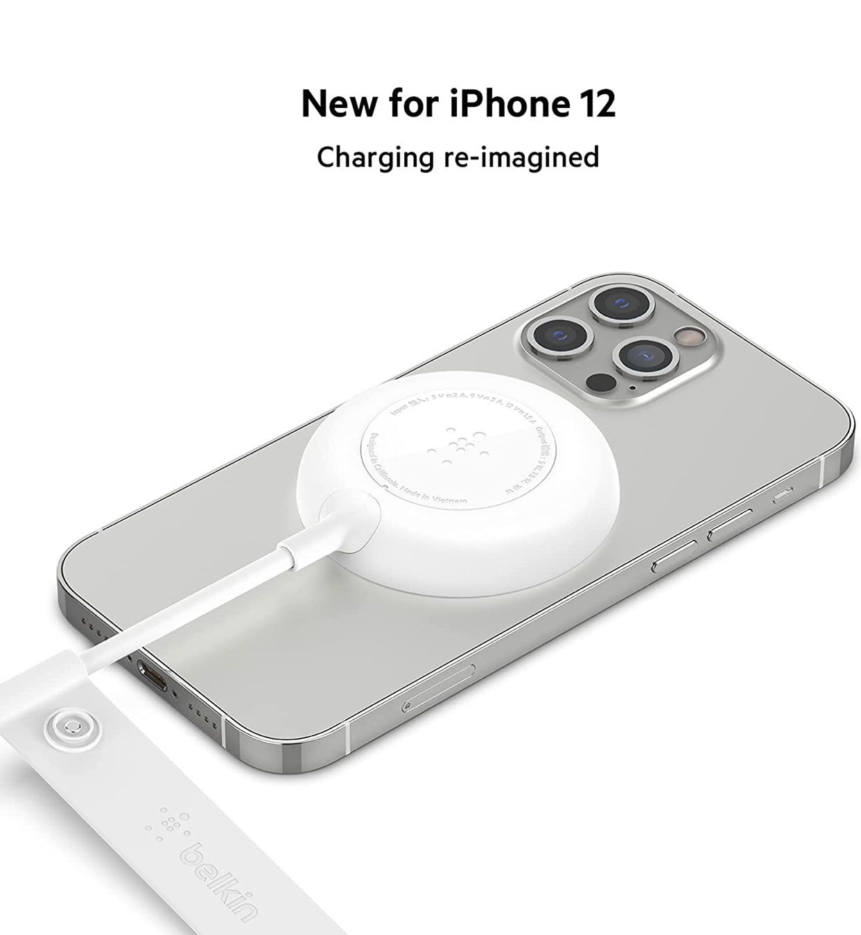 Magnetic Wireless Charger (Power Supply Included)