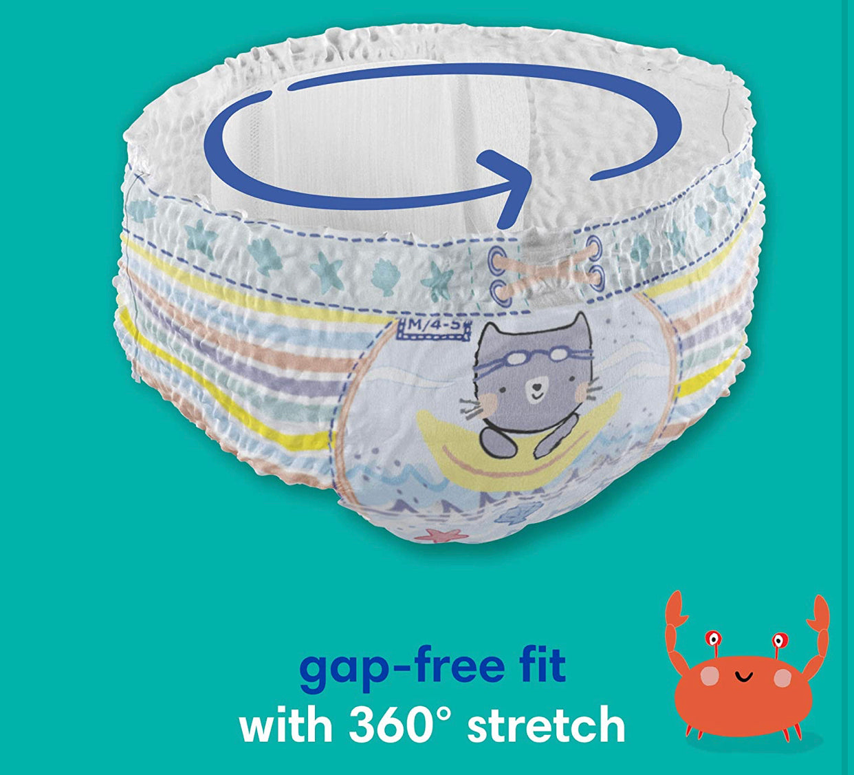 Pampers Splashers Swim Diapers Size S 20 Count