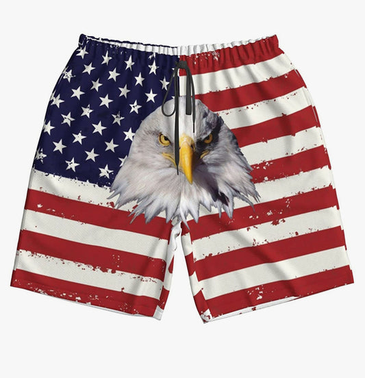 Mens Swim Trunks Quick Dry Summer Beach Shorts Elastic Waist with Mesh Lining and Pockets Board Shorts