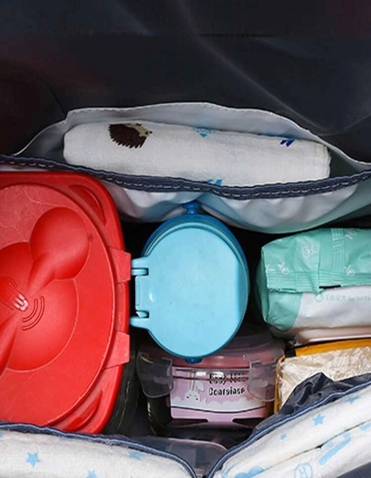 Large capacity baby diaper backpack - Christina’s unique boutique LLC