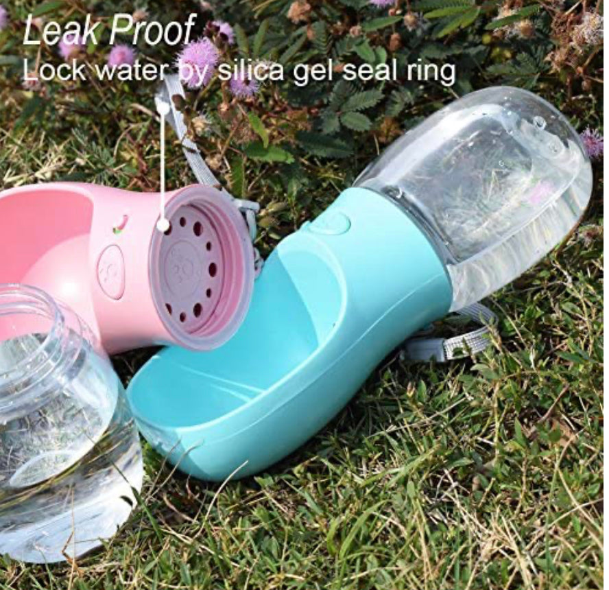 Dog Water Bottle, Leak Proof Portable Puppy Water Dispenser