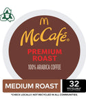 McCafe Premium Medium Roast K-Cup Coffee Pods (32 Pods)