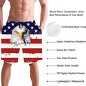 Mens Swim Trunks Quick Dry Summer Beach Shorts Elastic Waist with Mesh Lining and Pockets Board Shorts