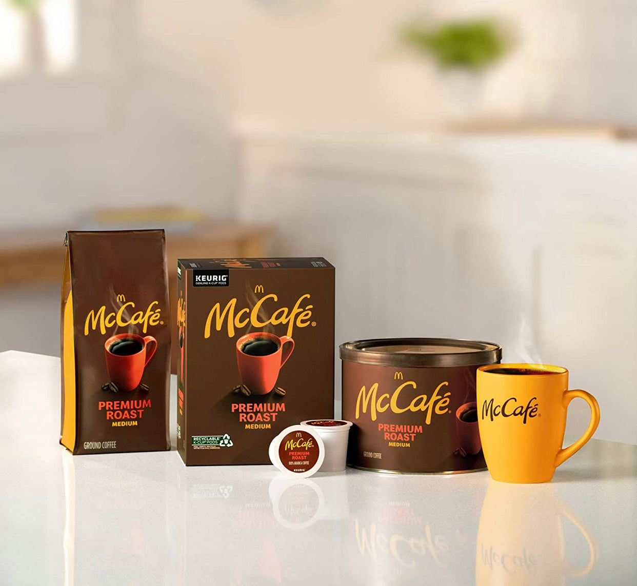 McCafe Premium Medium Roast K-Cup Coffee Pods (32 Pods)