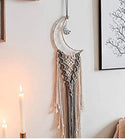 Gray and cream moon wall tapestry - Christina’s unique boutique LLC