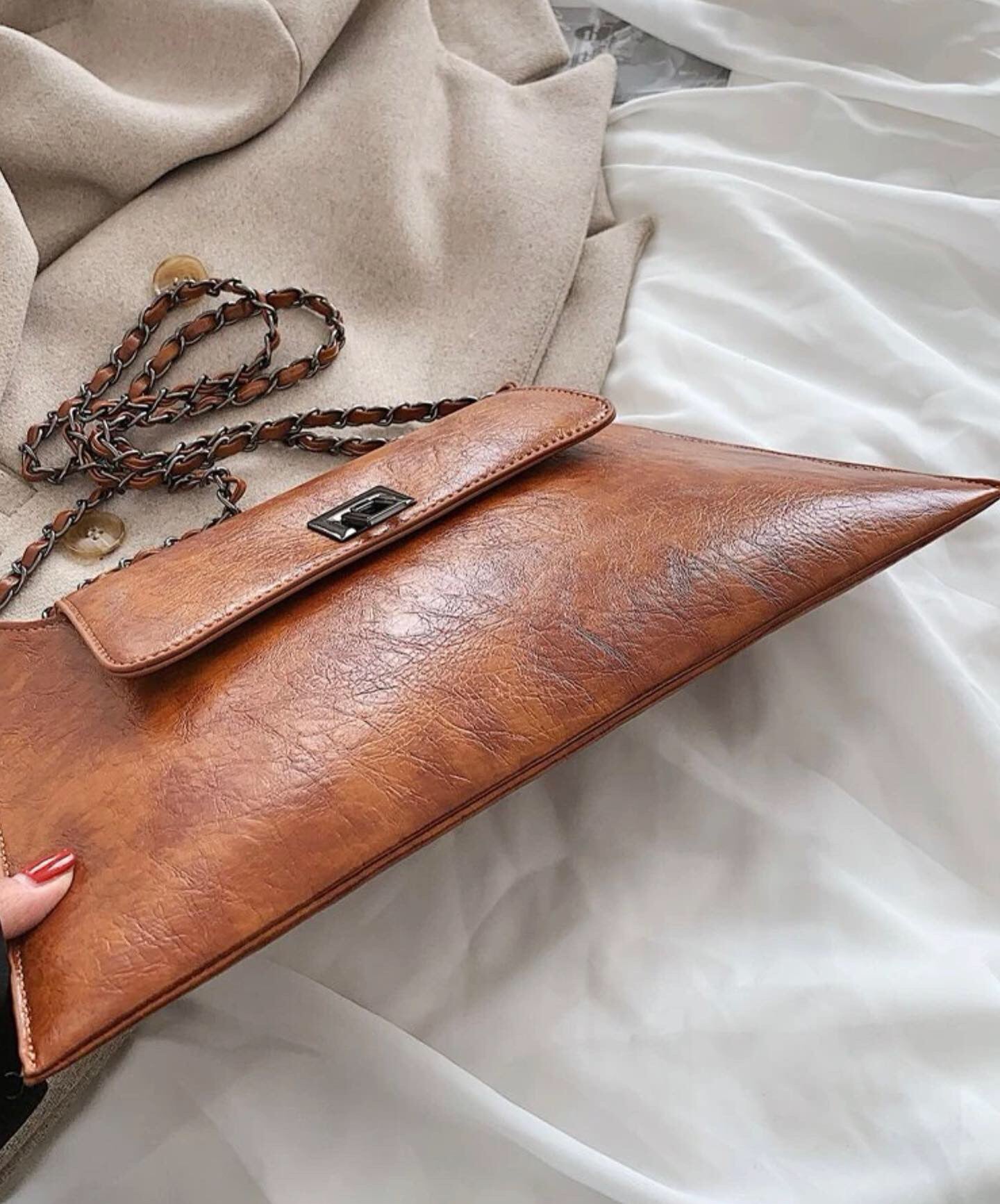Large capacity flap novelty bag