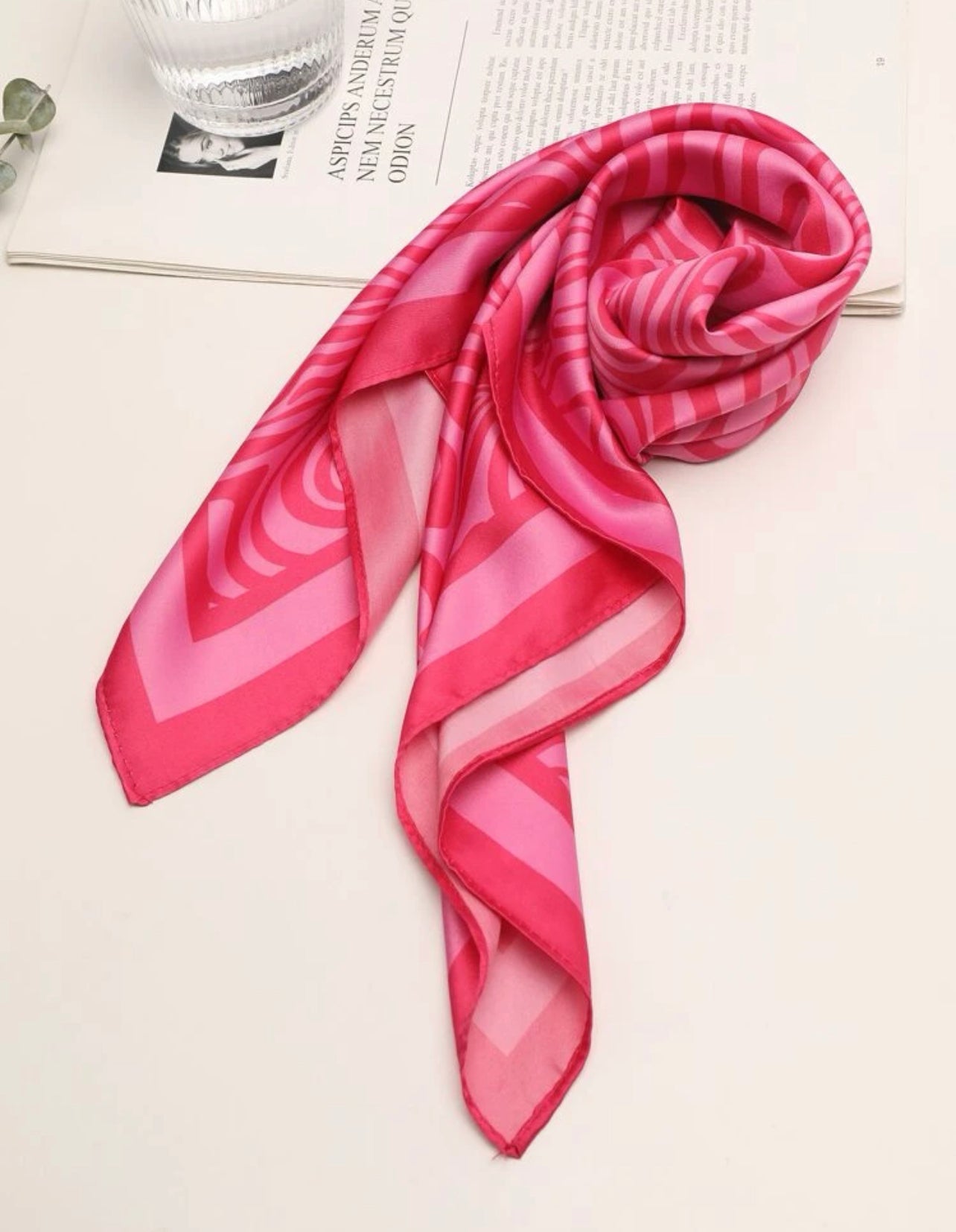 Geometric Print Bandana