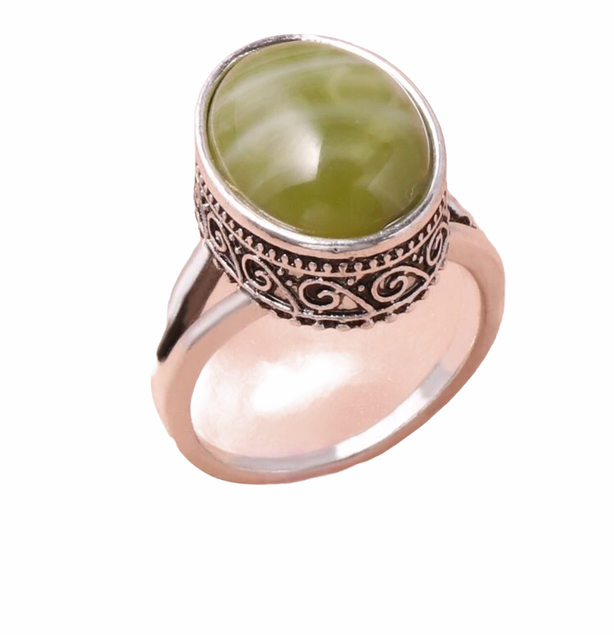Geometric decor ring. Size 8. - Christina’s unique boutique LLC