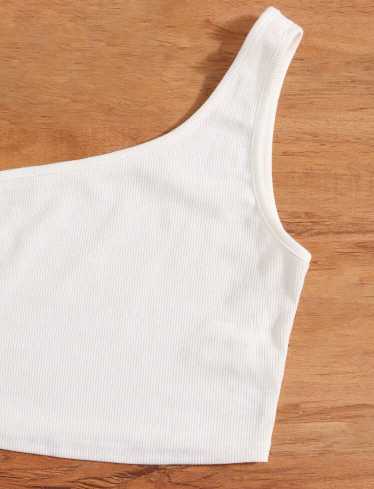 Teen girls one shoulder top & ditsy floral ruffle hem skirt set