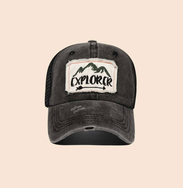 Men’s letter embroidered baseball cap - Christina’s unique boutique LLC