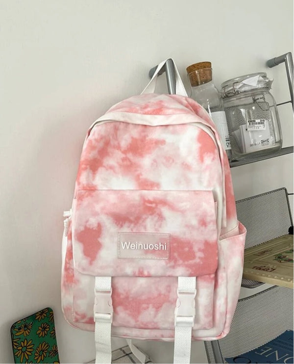 Kids Tye Dye Buckle Decor Backpack - Christina’s unique boutique LLC