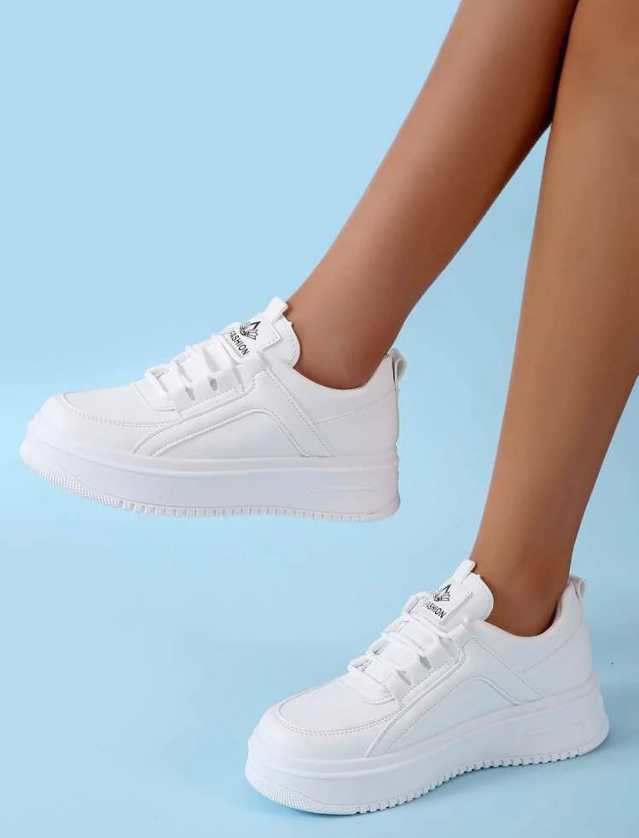 Minimalist lace up front skate shoes